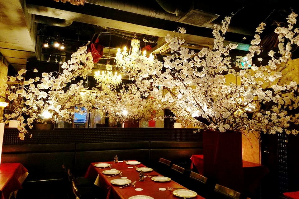 店内装花―桜